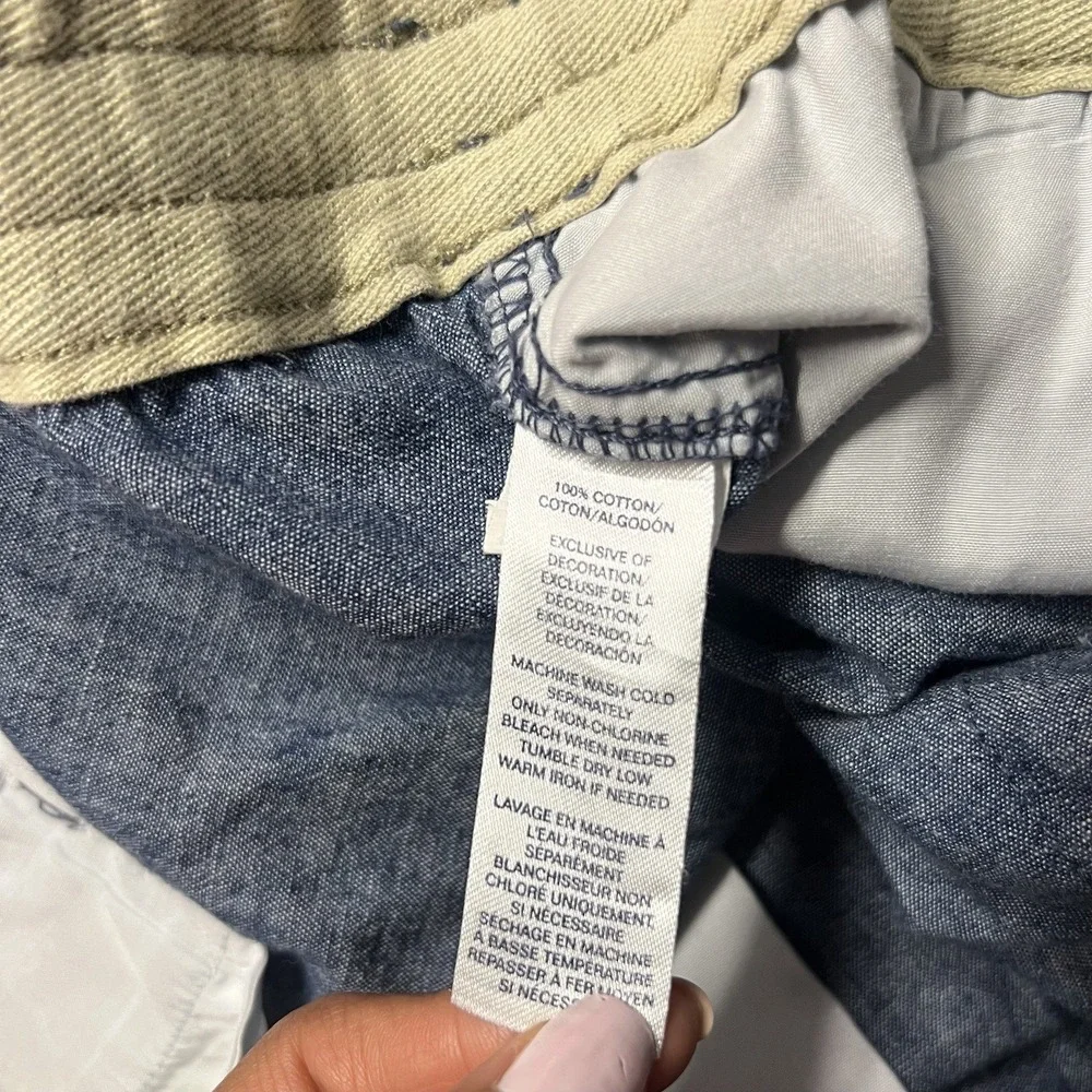 Classic Fit ‎ Chino Shorts casual  Men's chambray 2XB